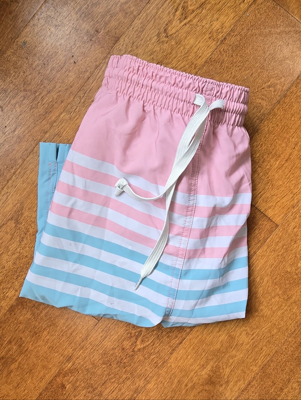 CHUBBIES mens swim trunks 3xl pink and blue stripes - Picture 6 of 6